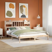 Letto Libreria senza Materasso 180x200 cm in Legno di Pino 3322347