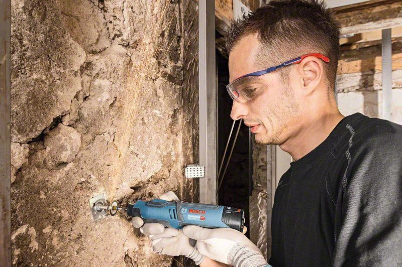 Bosch GRO 12V-35 Professional Nero, Blu 35000 OPM