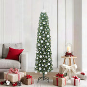 Albero di Natale artificiale con 300 LED Verde 180 cm 3394948