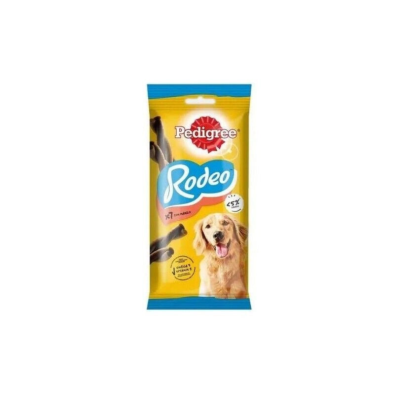 PEDIGREE RODEO 7 BASTONCINI SNACK PER CANE CON MANZO 123 GR