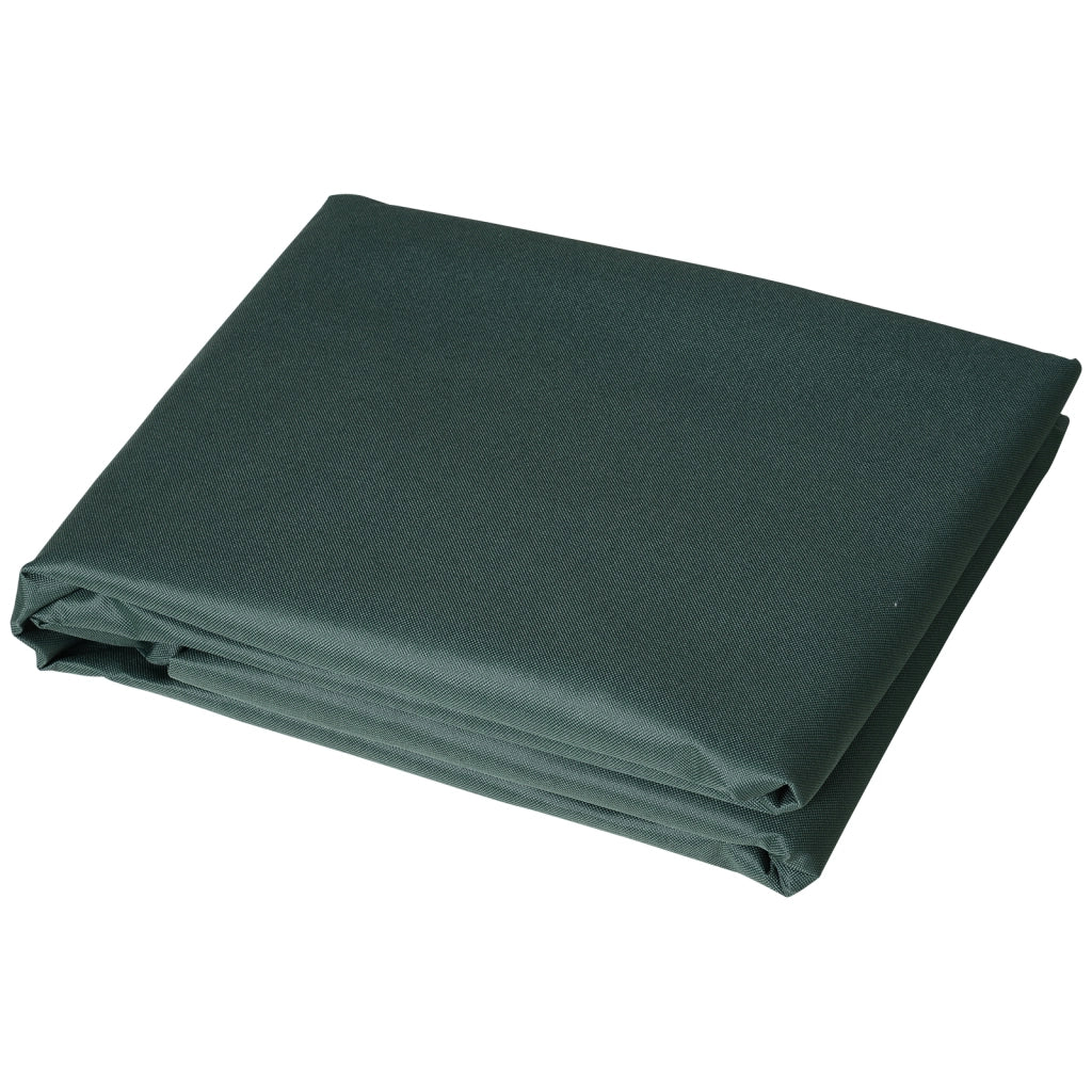 Copertura protettiva per altalena da giardino in poliestere, verde scuro, 205 x 124 x 164 cm