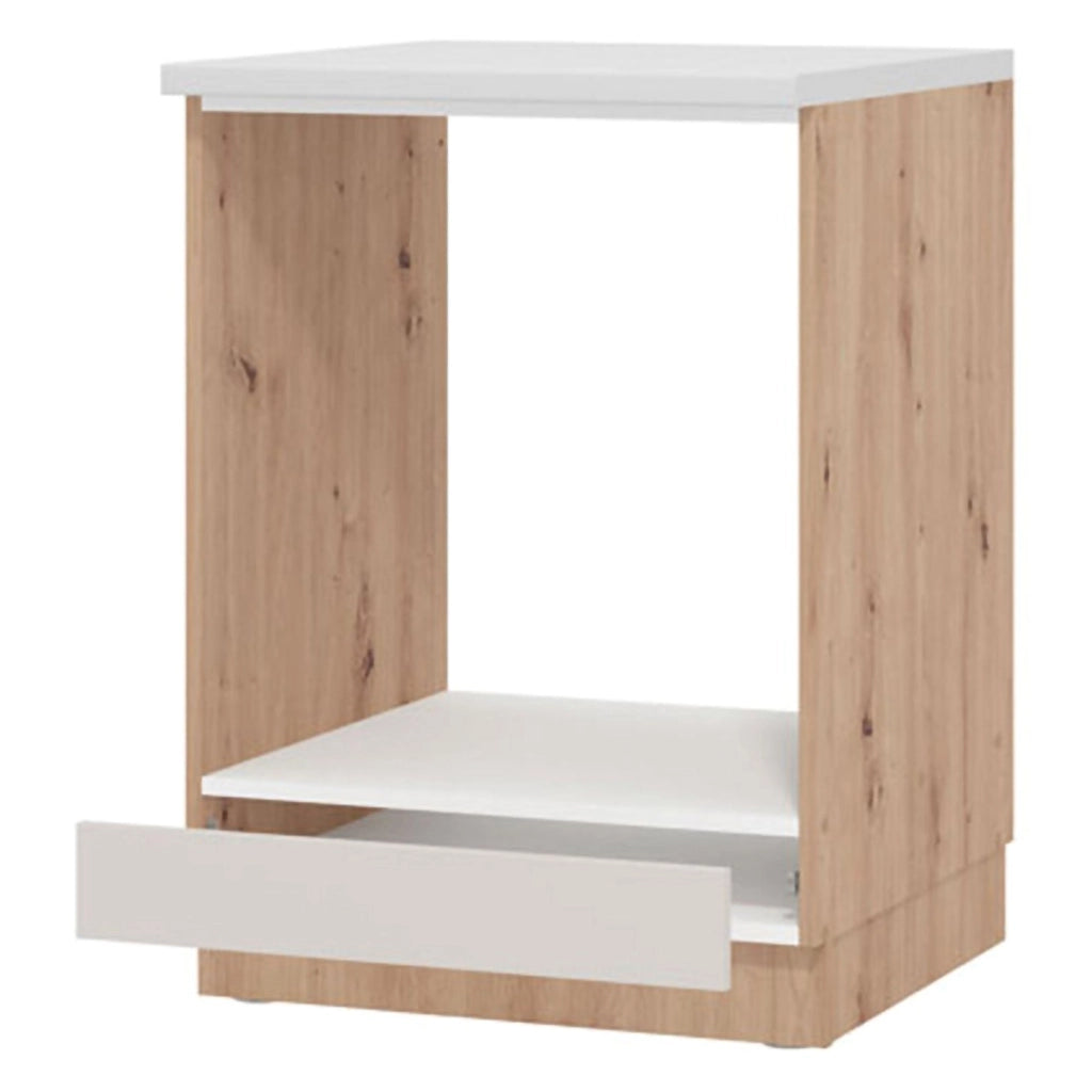 Mobile da Cucina Saracena, Dispensa da Cucina un Cassetto, 60x56.5x82h cm Beige