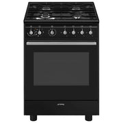 Smeg Concert CX61GMBL cucina Elettrico Gas Nero