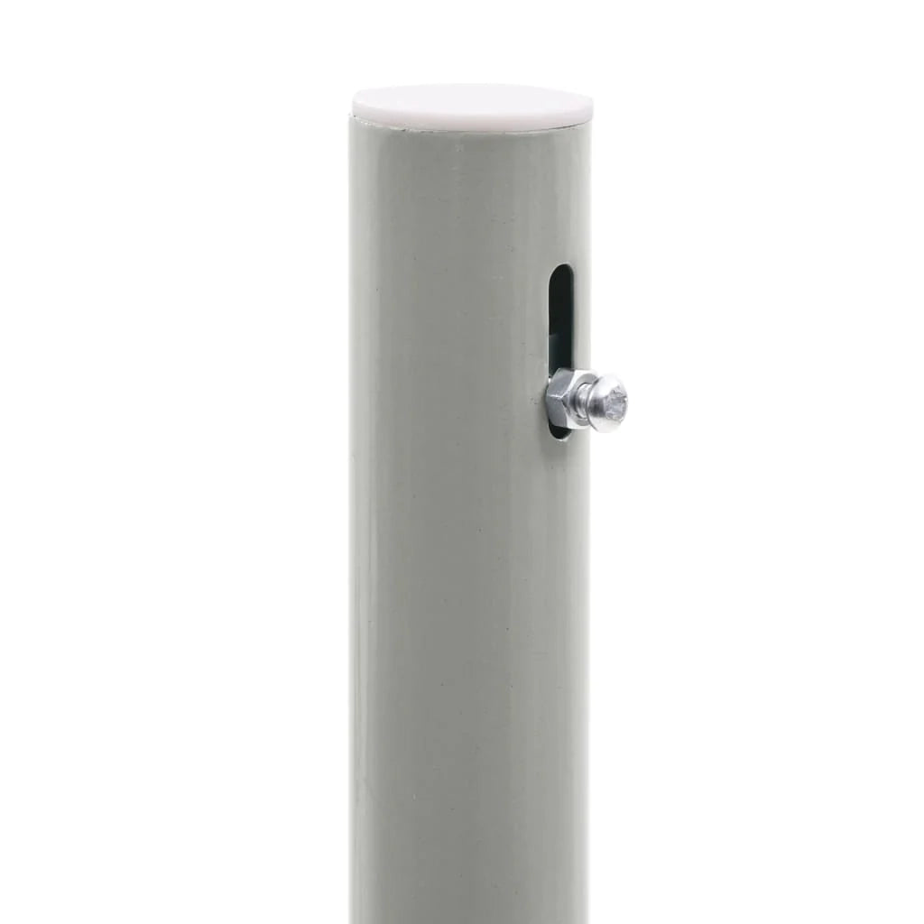 Tenda da sole laterale retrattile/schermo privacy per patio giardino terrazza balcone 160 x 500 cm rosso 02_0007097