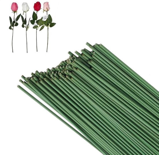 100 metri di filo di fiori verde - filo per manufatti e fiori.