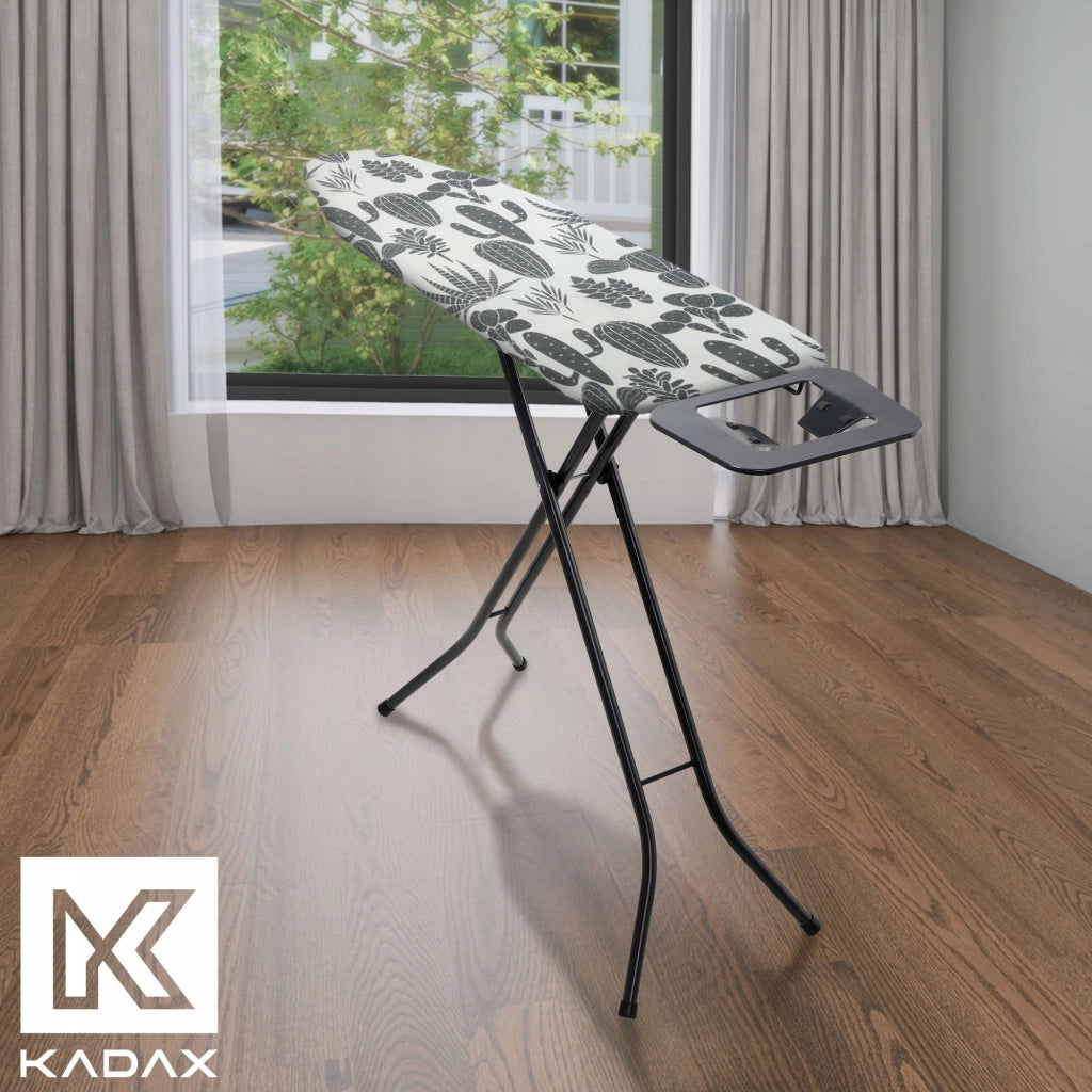 Fodera per asse da stiro KADAX 132x48cm elasticizzata con motivo cactus