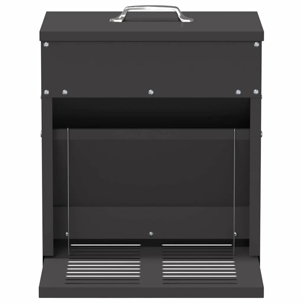Mangiatore a Pedale per Pollo Nero 33 x 42 x 40 cm CFW6310848