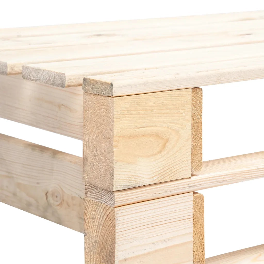 Panca da Giardino con Pallet in Legno cod mxl 57625
