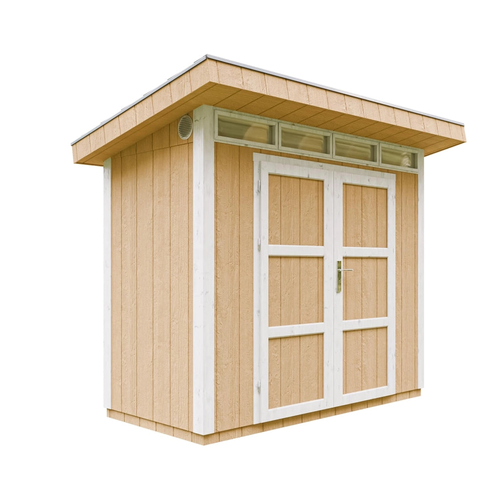 Casetta da Giardino di QUALIT? PREMIUM 3m?²-L161xW294cm - TIMBELA M901A-HARVEST HONEY