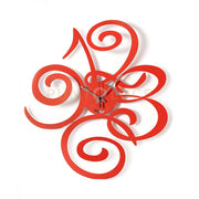 orologio da parete glamour filomena Rosso in Ferro 40x45mh