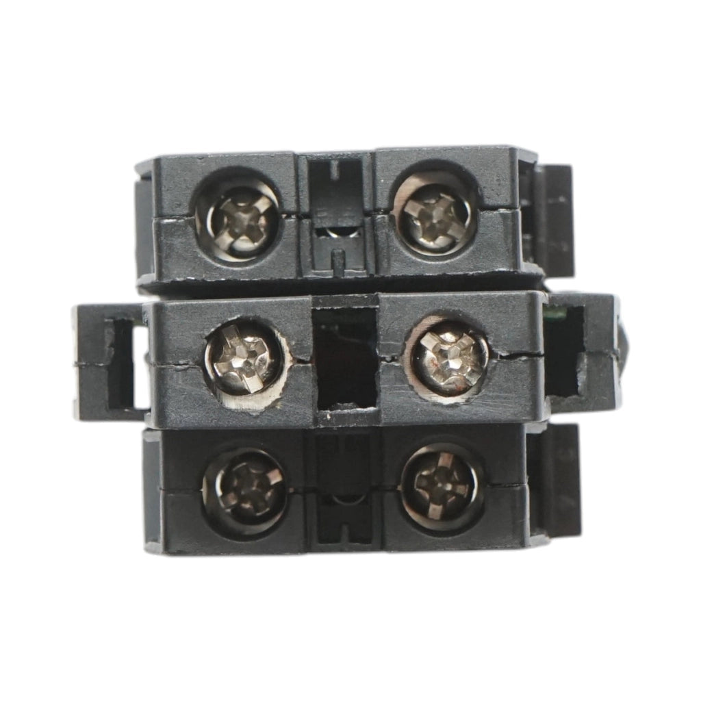 Selettore luminoso 24V AC/DC LED verde a 3 posizioni 2NO, 10A/600V AC, 1A/250V DC LA42 Breckner Germany