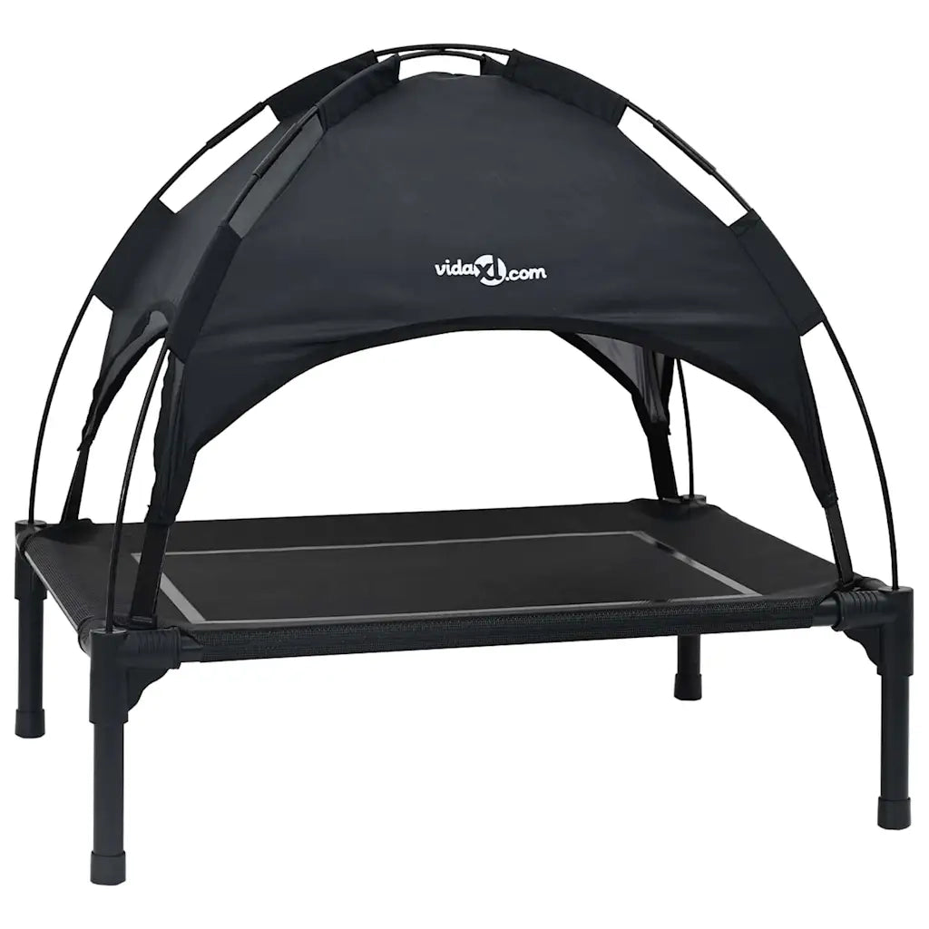 Letto per Cani Nero 63 x 49,5 x 60 cm Acciaio CFW9967242