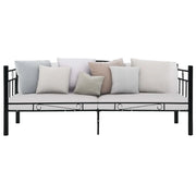 Telaio Divano Letto Nero in Metallo 90x200 cm 286135