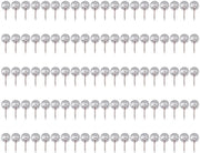 Pacchetto di 100 punti da parete in plastica/metallo - riutilizzabili - punti da parete rosé - duraturi - per pareti da foto/ufficio