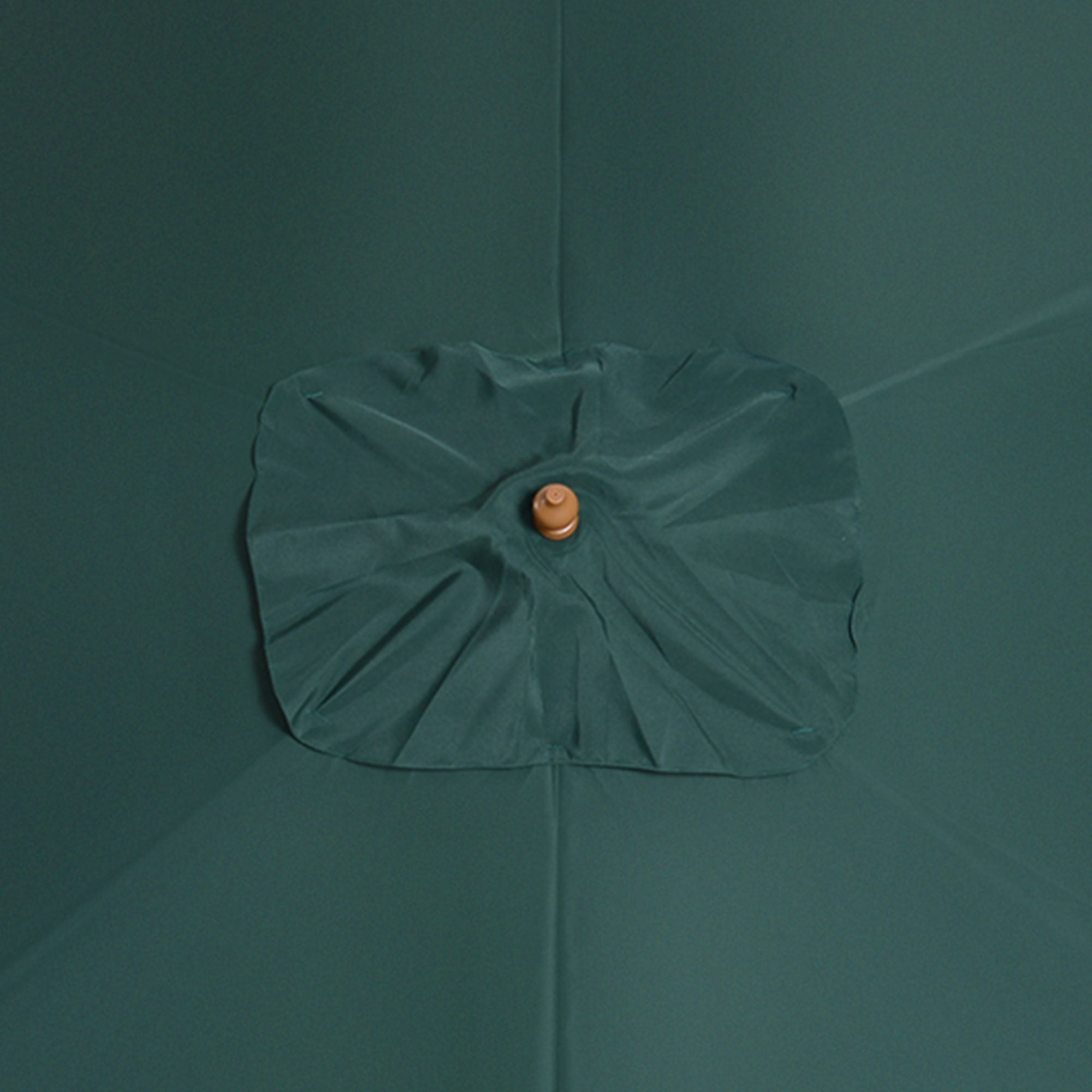 Ombrellone da Giardino 2x3 m Palo Ø38 mm in Legno Verde