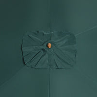 Ombrellone da Giardino 2x3 m Palo Ø38 mm in Legno Verde