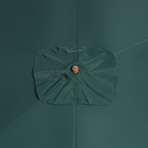 Ombrellone da Giardino 2x3 m Palo Ø38 mm in Legno Verde
