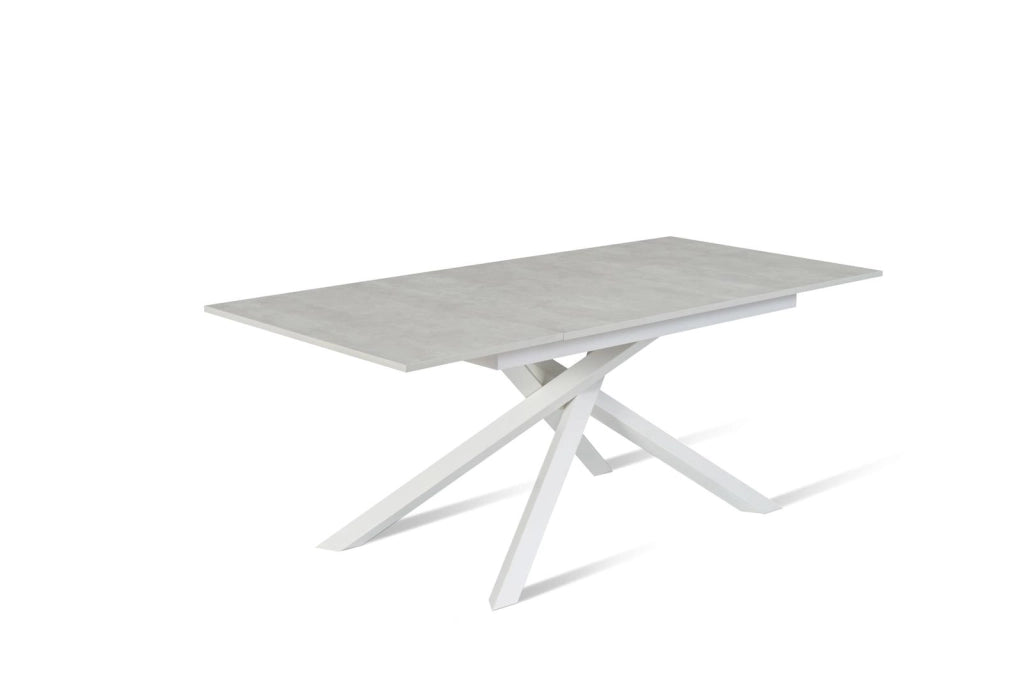 Tavolo Allungabile 140/190x90x76 cm in Melaminico Pulse Bianco