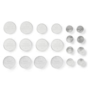 Confezione da 20 batterie alcaline al litio 1,5 3V DC a bottone  Nedis