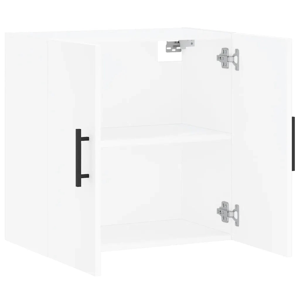 Armoire murale blanc 60x31x60 cm bois d'ingénierie