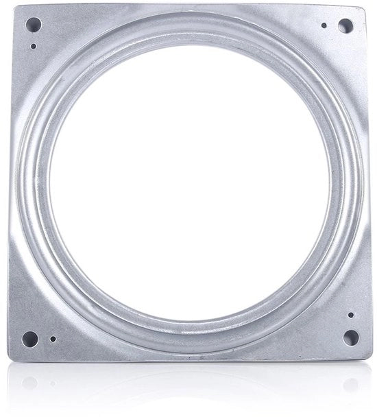 Tavolo girevole per cucina - diametro 15 cm - acciaio inossidabile - antiscivolo - rotazione soffice - resistente agli urti - per armadietti della cucina - Tavolo girevole
