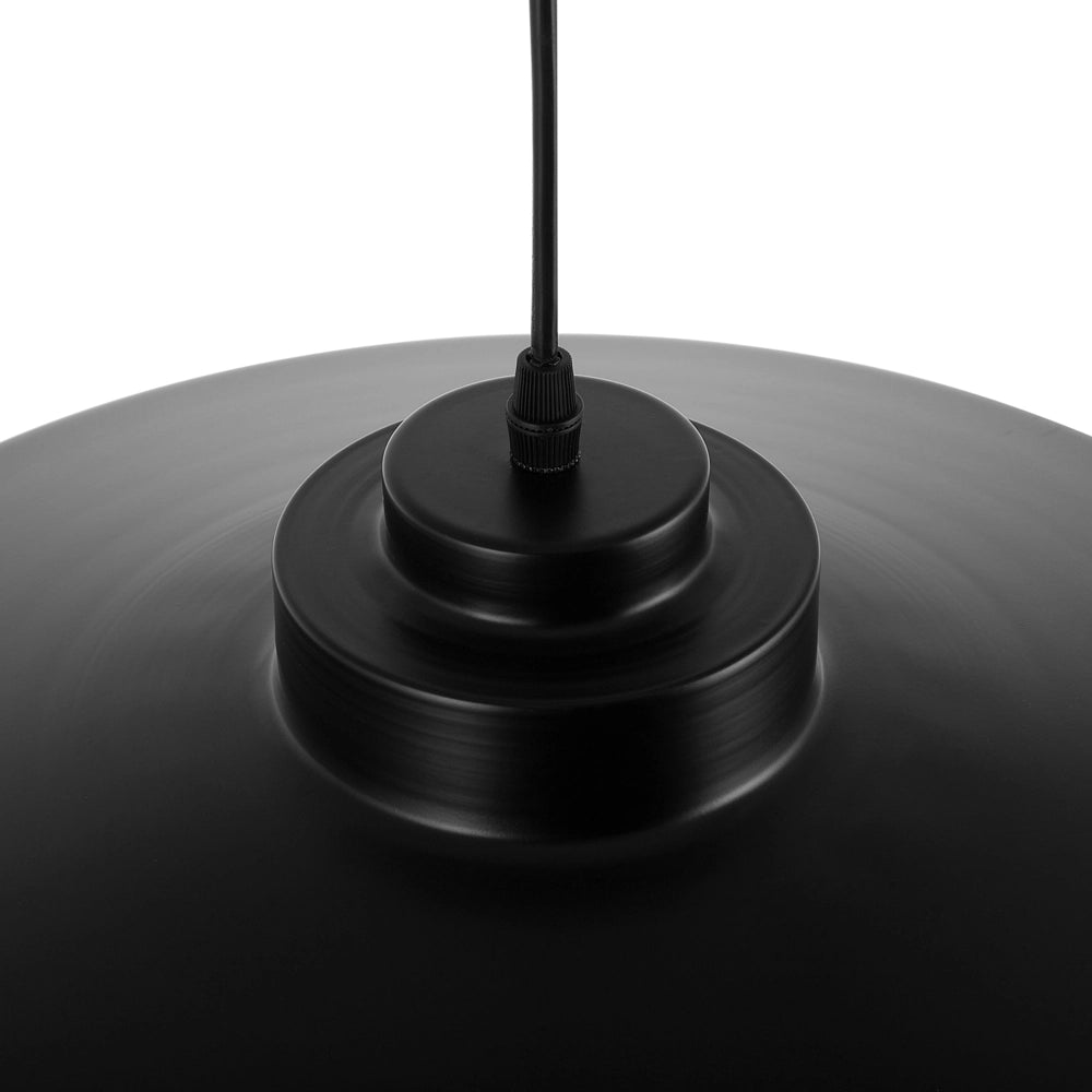 Lampada a Sospensione lampadario di Design Industriale Vintage in Rete Metallica Nera