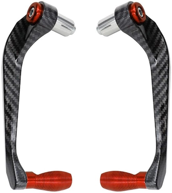 Protezioni per mano per scooter - 22mm Cinghia - Regolazione remo/Clutch - Veloce carbonio/alleggerito alluminio - Prestazioni stabili/durature - Sicurezza di guida migliorata
