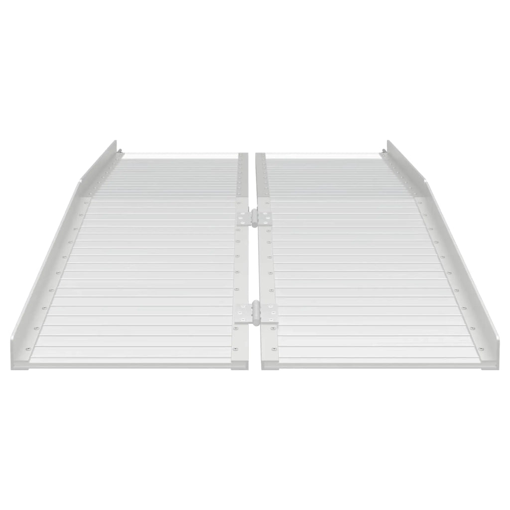Rampa per sedia a rotelle 270 kg Argento 270 kg Alluminio 42021097