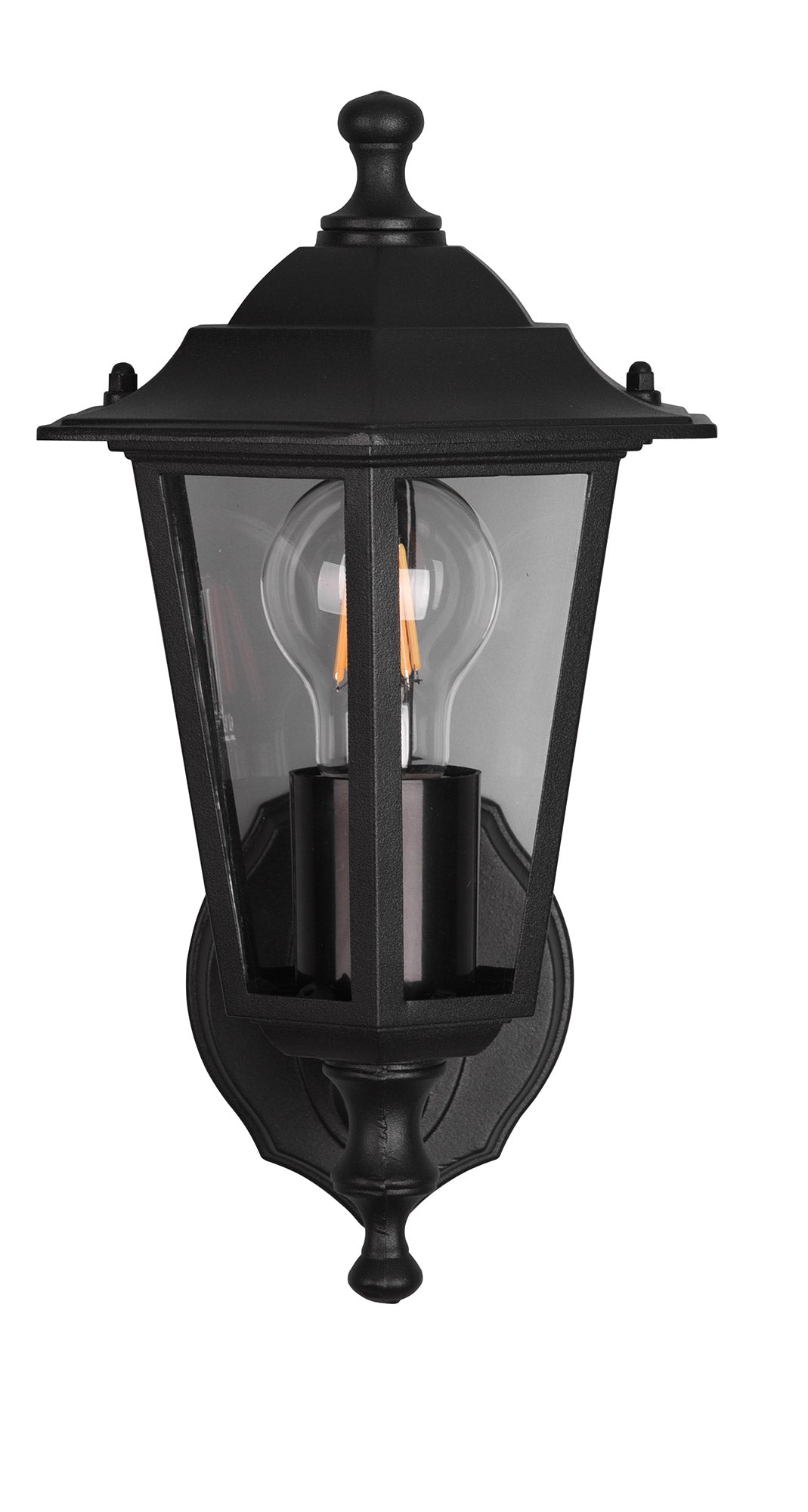 Applique da Esterno Attacco E27 in Alluminio Ruggine