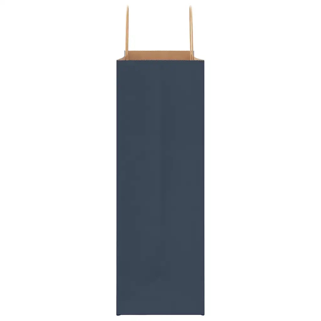 Sacchetti di Carta 250 pz con Manici Blu 45x17x48 cm 4101709