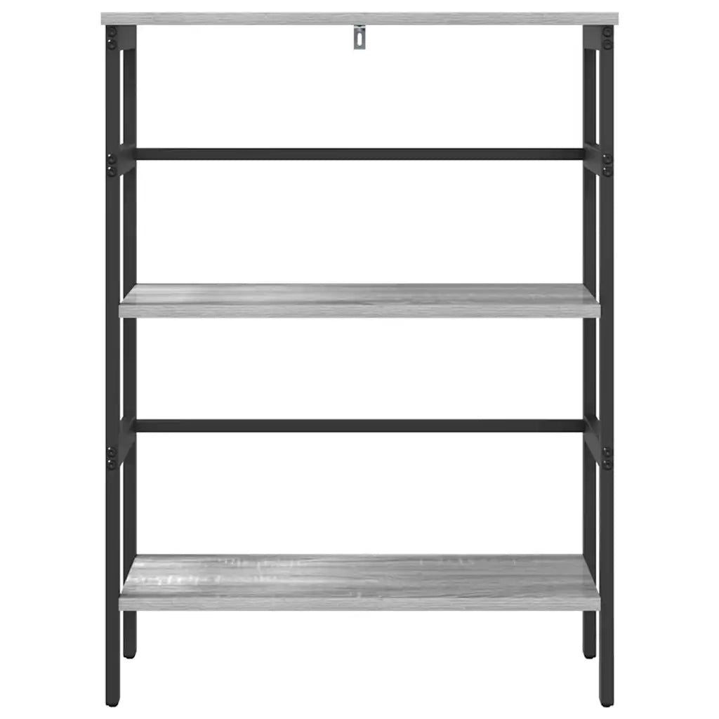 Libreria Grigio Sonoma 60 x 29,5 x 81 cm Legno multistrato