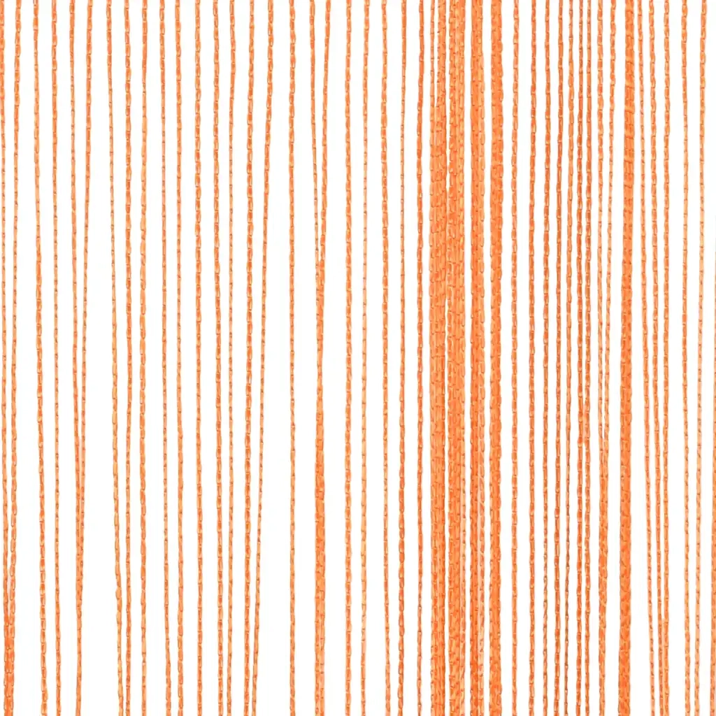 vidaXL Tende a Filo 2 pz Arancio 100x250 cm