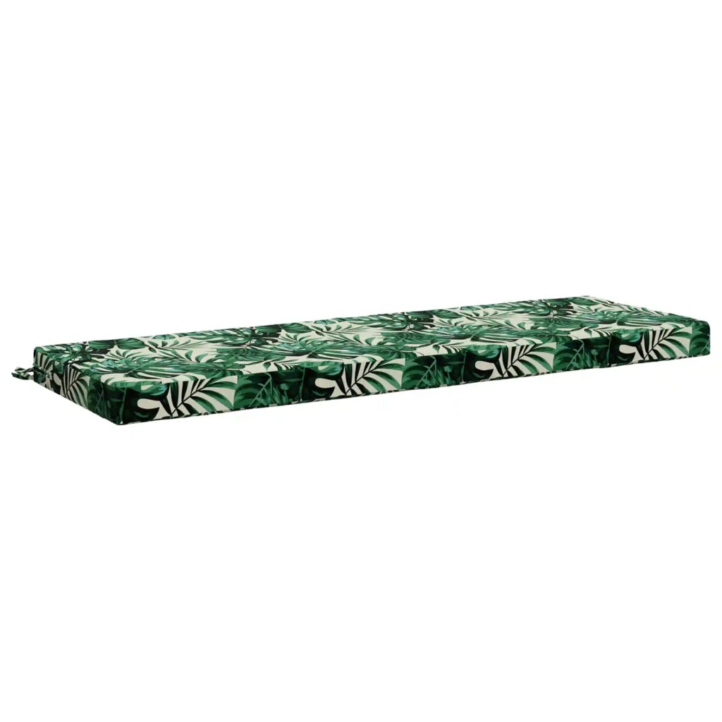 Cuscino per panchina SOEST 100% Poliestere Motivo a Foglie 950344