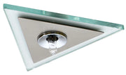Plafoniera triangolare cromata 1xG4 Candellux PO-04