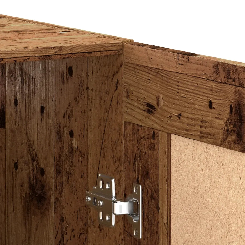 Credenza-Buffet-Armadio da cucina Legno Antico 69,5x34x90 cm in Legno Multistrato 717421