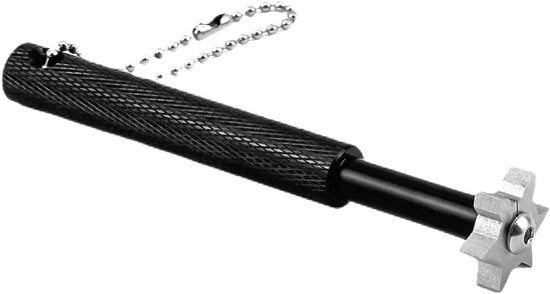 Accessori per mazze da golf - Sfregiatore e pulitore per mazze da golf - Nero