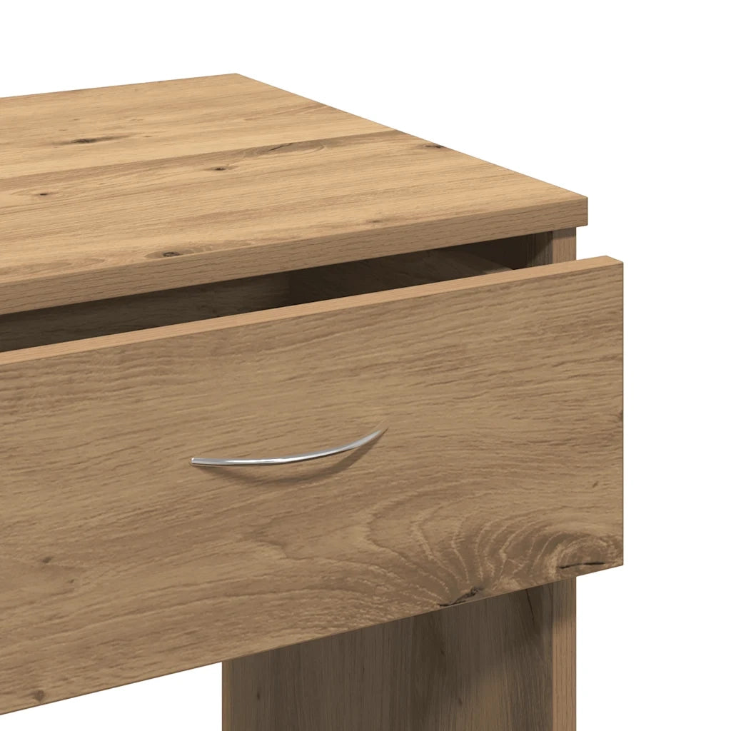 Scrivania Rovere Artigianale 80x40x75 cm in Legno Multistrato 855993