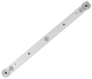 Maniglione universale 300mm in alluminio con guida fissa - Beccuccio regolabile - Montaggio universale - Tavola di guida per sega a nastro - Strumenti per lavorazione del legno - Materiale duraturo - Guida per sega a nastro