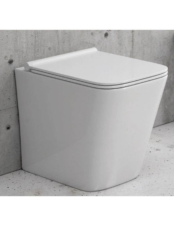 Confezione WC da banco senza brida NENY senza brida 58x41,5x35 cm