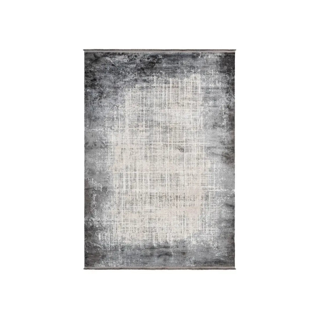 Tappeto 150x80cm, design E109E colore argento - Comfort ed eleganza per il tuo interno.