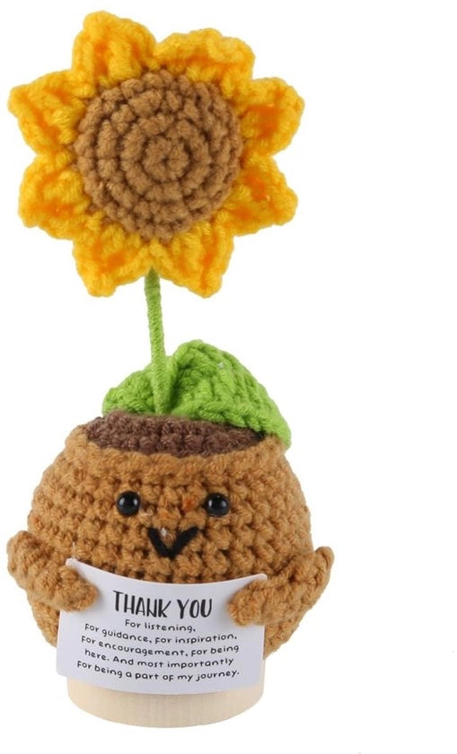 Zampone di Zinnia Manuale - Regalo per Insegnanti - Ricordo Unico - Regalo di Compleanno - Dimensioni 10,9 cm - Progetto Neutrale