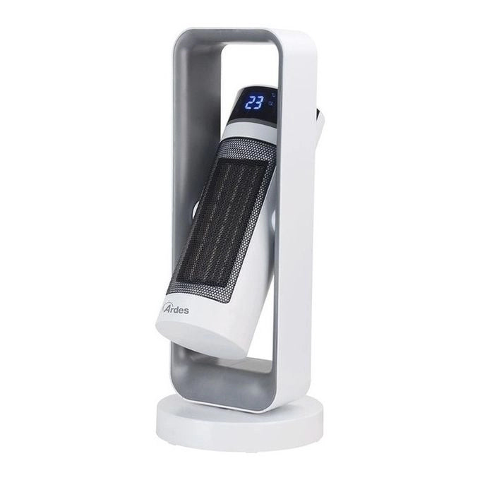 Ardes AR4P20 stufetta elettrica Interno Grigio, Bianco 2000 W Riscaldatore ambiente elettrico con ventilatore