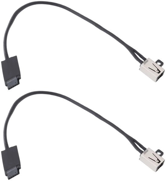 Set di 2 cavi di ricarica DC per laptop con jack di ricarica per Chromebook 11 G4 G5