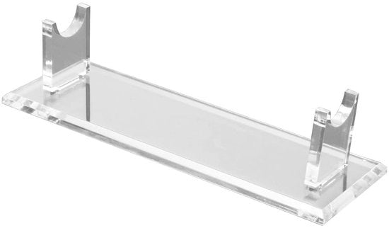 Supporto per Pennelli Acriliche - Stand per Display - Supporto per Pennelli di Ricambio - Ripiano per Pennelli - Supporto Fissabile - Dimensioni 24,8 x 7,9 x 6 cm - Supporto per Pennelli di Ricambio