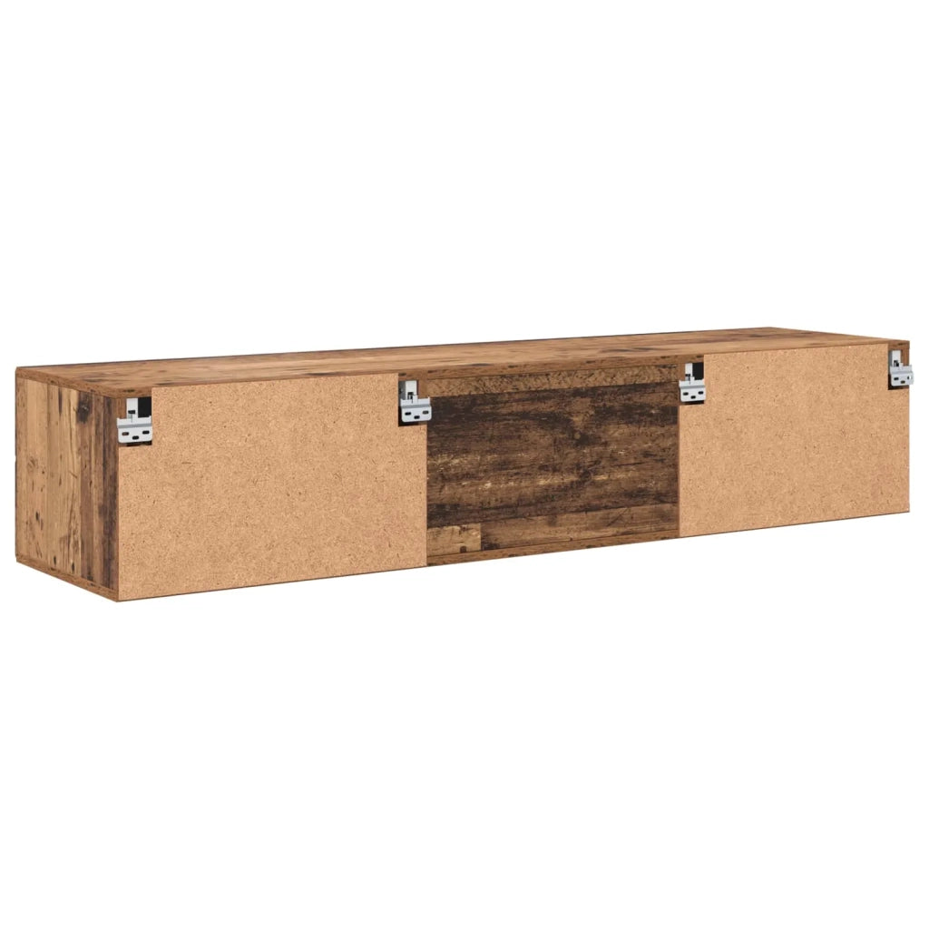 Armadio in Legno con cassetto Legno vecchio 150 x 39 x 30 cm CFW7193608