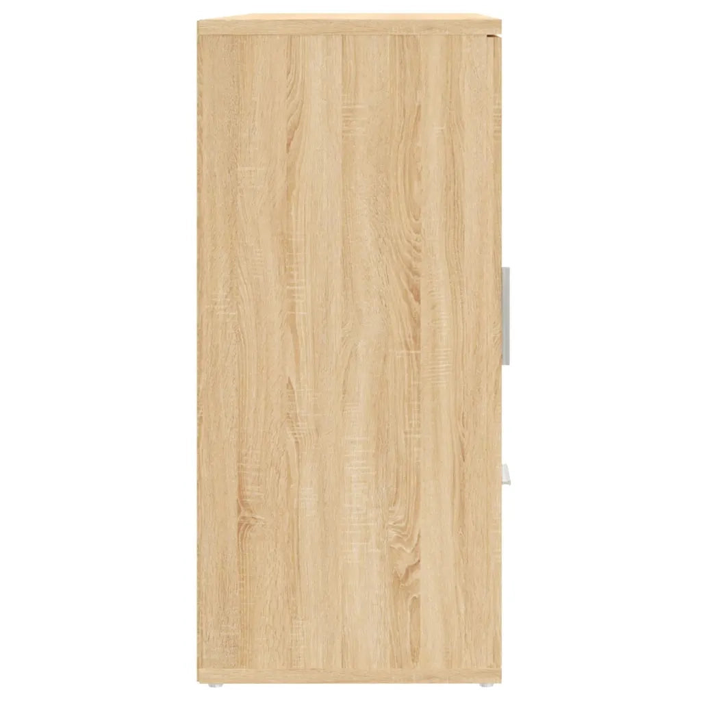 Credenza-Buffet-Armadio da cucina Rovere Sonoma 91x29,5x65 cm in Legno Multistrato