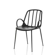 Set 4 Sedie ROS nero
