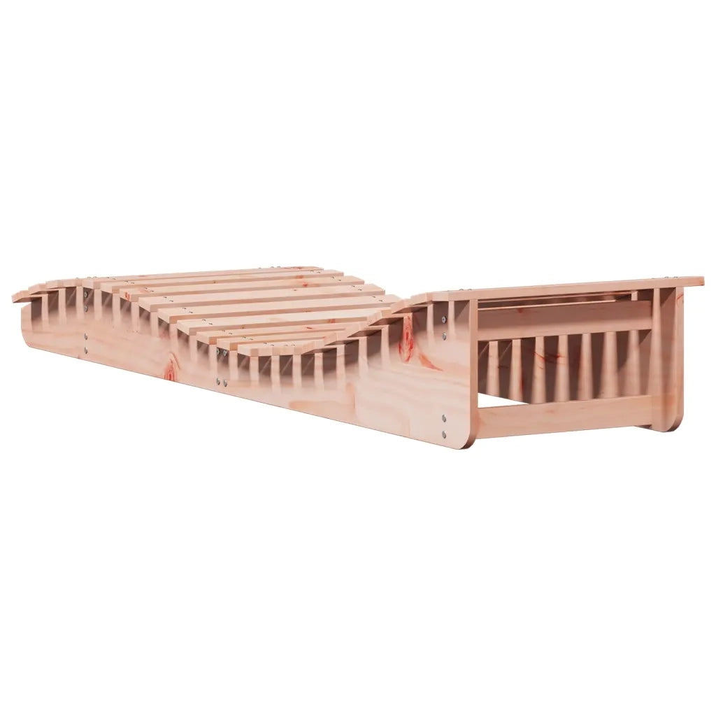 Lettino Prendisole 205x60x31,5 cm in Legno Massello di Douglas 832578
