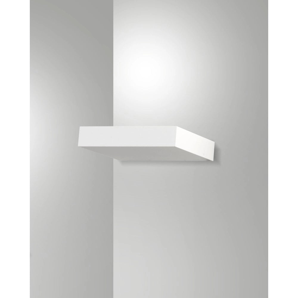 Guia - Applique da parete a LED in alluminio Fabas Luce - Led integrato IP20 Bianca - 17 cm