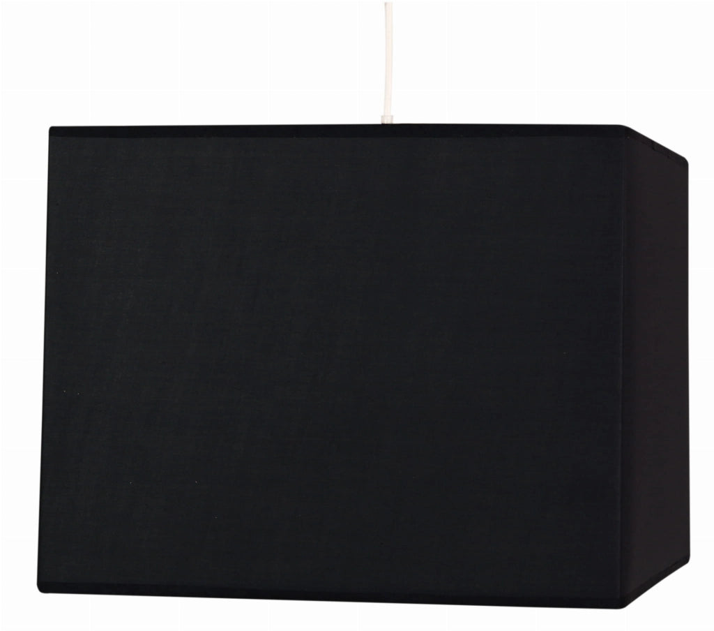Lampada a sospensione Candellux Basic 31-06073 nera E27 30cm